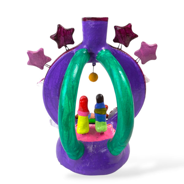 Jorge Mercado: Nativity Creche Ceramic