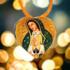 Javier Jimenez: Our Lady of Guadalupe Pendant Alebrije Sculpture