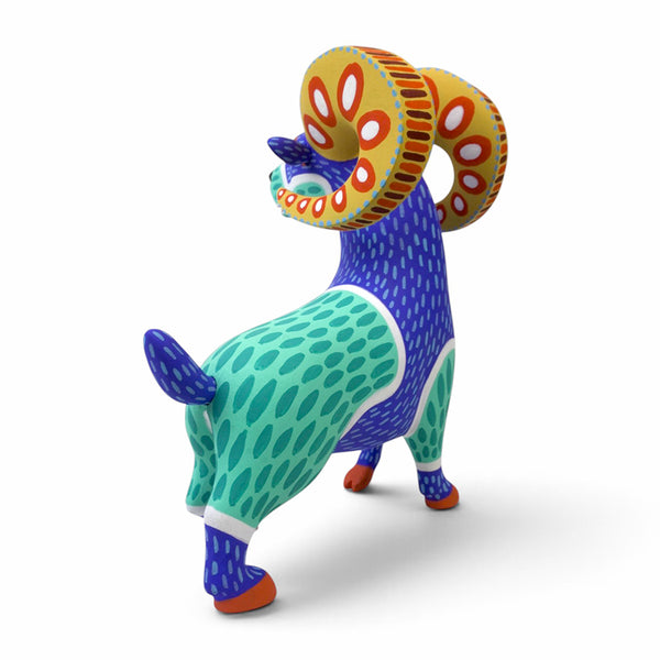 Luis Pablo: Ram Alebrije Woodcarving