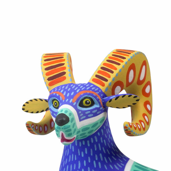 Luis Pablo: Ram Alebrije Woodcarving