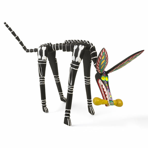 Adrian Xuana: Day of the Dead Dog Alebrije Woodcarving