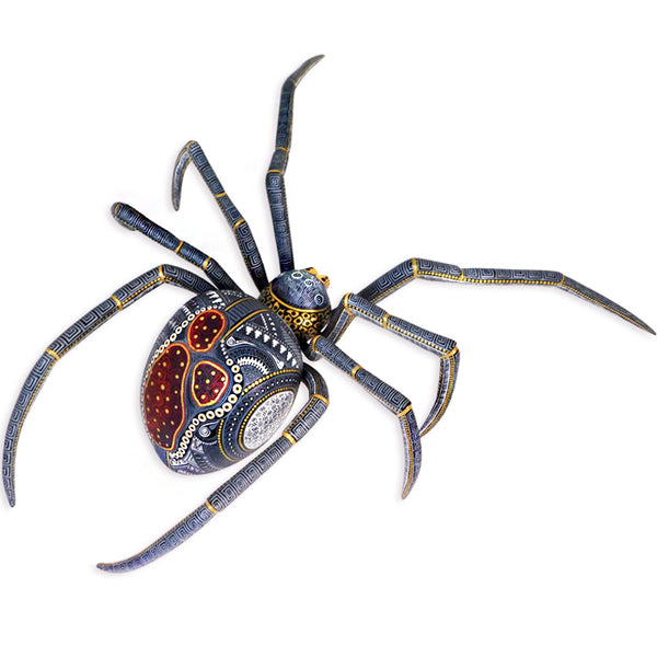Manuel Cruz: Jewel Spider Woodcarving