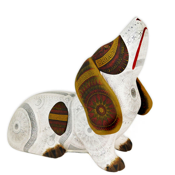 dog woodcarving from Oaxaca