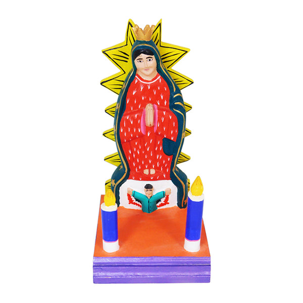Our Lady of Guadalupe Woodcarving