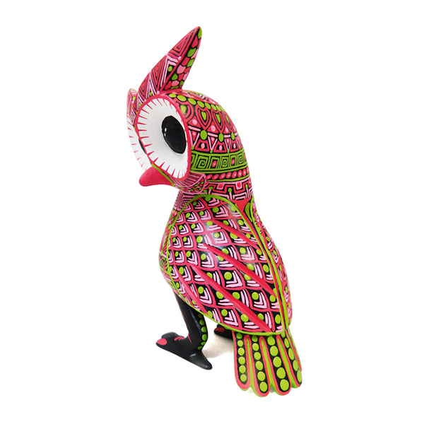 Anel Shunashi: Little Owl Woodcarving