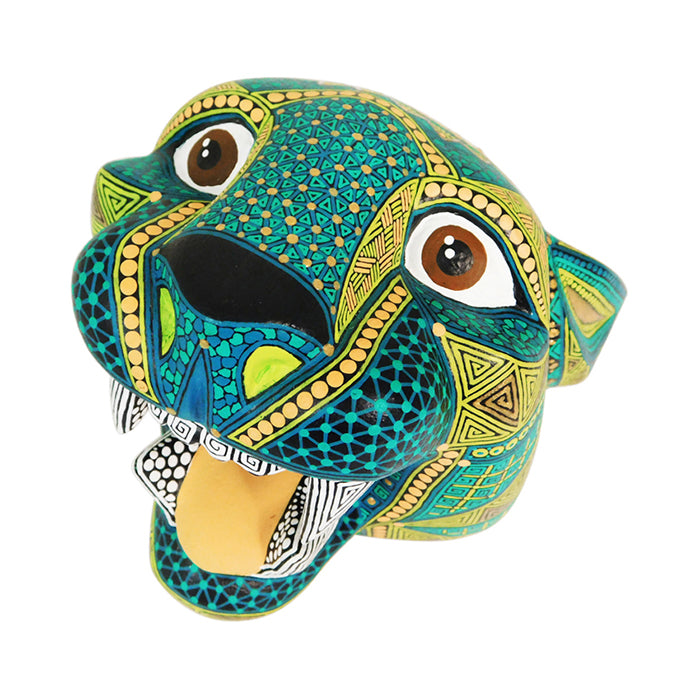 Mexican Jaguar Wood Mask