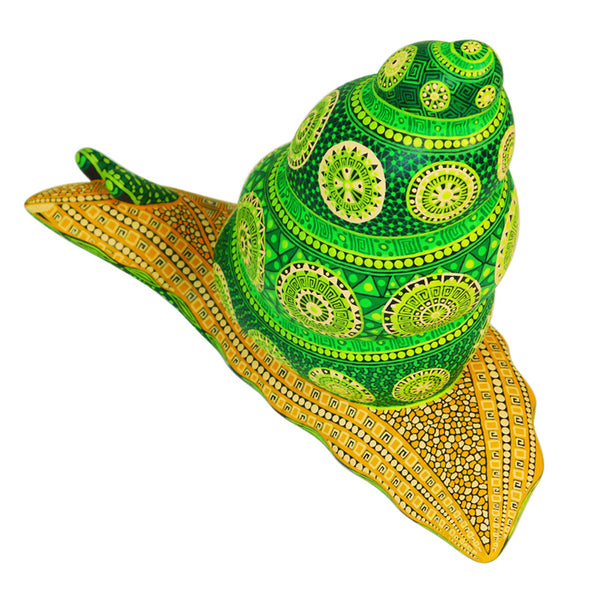 Anel Shunashi: Universe Snail Woodcarving