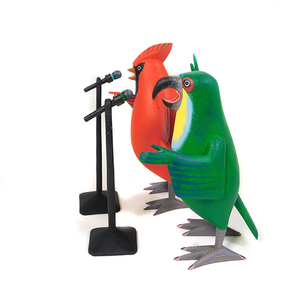 Avelino Perez: Parrot & Cardinal Duet