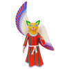 Avelino Perez: Angel Cat Woodcarving