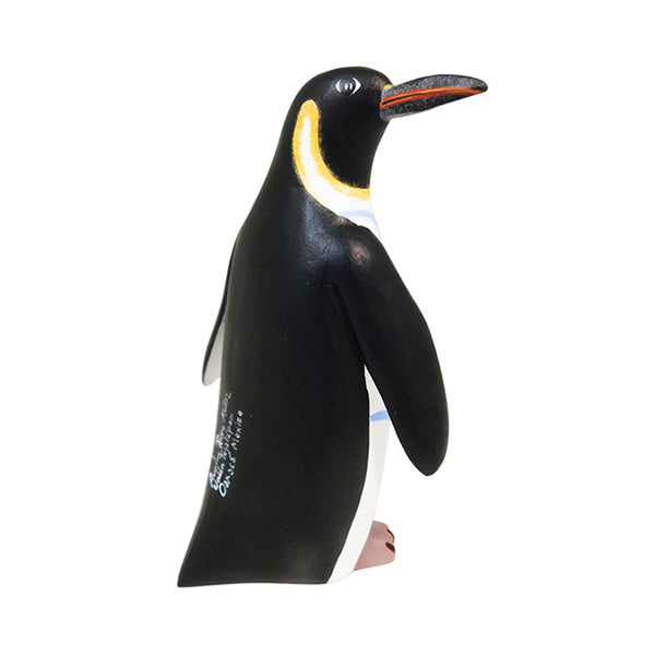 Avelino Perez: Penguin in  Bikini  Woodcarving
