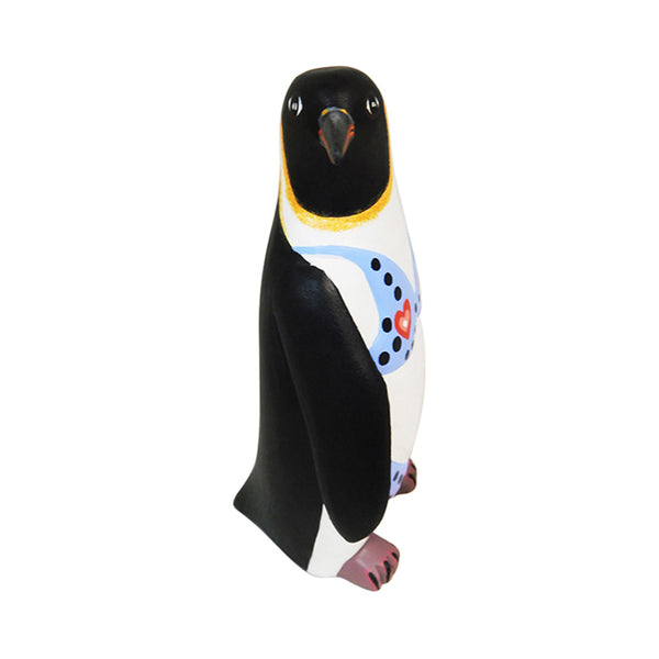 Avelino Perez: Penguin in  Bikini  Woodcarving