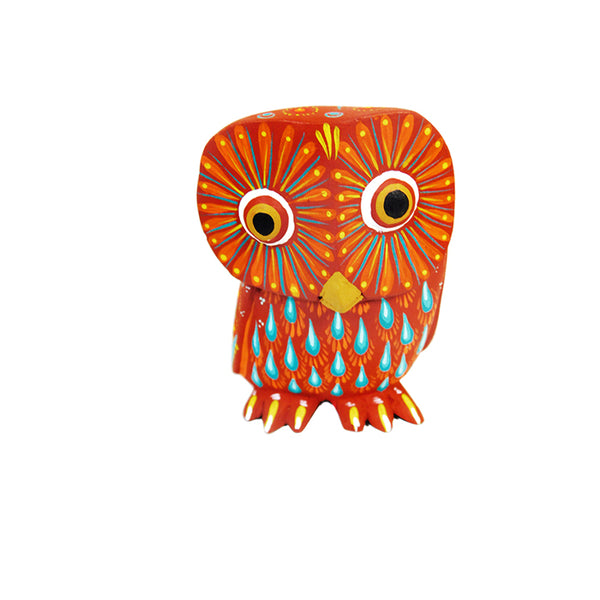 Carolina Sandoval & Kengi Santos: Little Owl Alebrije Sculpture