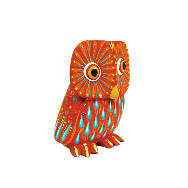 Carolina Sandoval & Kengi Santos: Little Owl Alebrije Sculpture