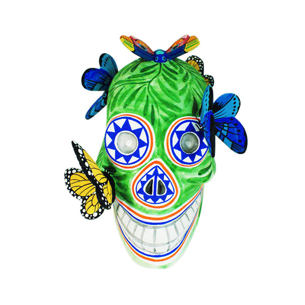Luis Pablo: One Piece Skull with Butterflies