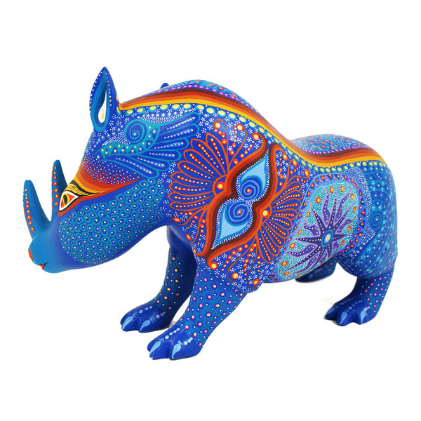 Luis Sosa: Royal Blue Rhino