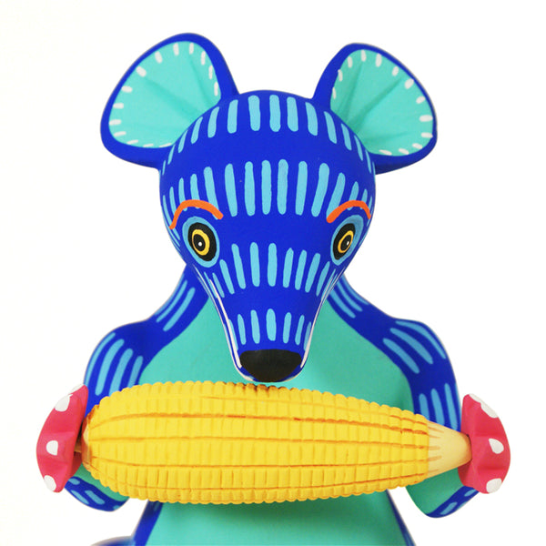 Luis Pablo: Mouse Savoring His Corn on the Cob