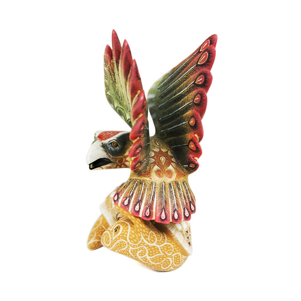 Magdaleno & Rocio Fabian: Miniature Eagle on Snail