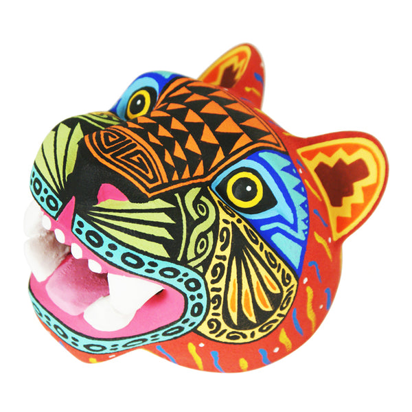 Oaxacan Woodcarving: Jaguar Mask