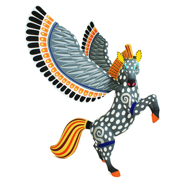 Oaxacan Woodcarving: Pegasus Masterpiece