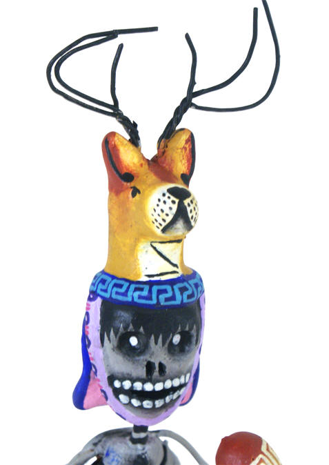 Saul Montesinos:  Deer Dancer skeleton