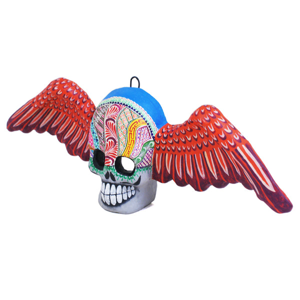 Saul Montesinos:  Angel Wings Skull