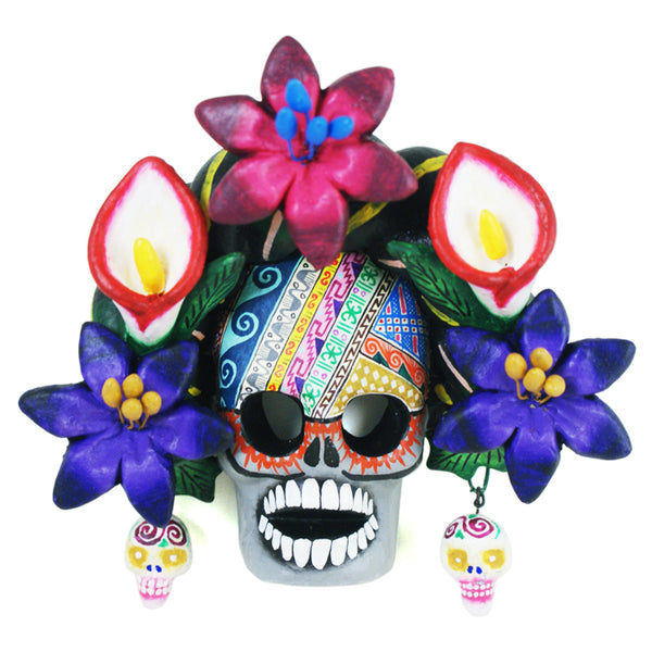 Saul Montesinos: Flower Skull