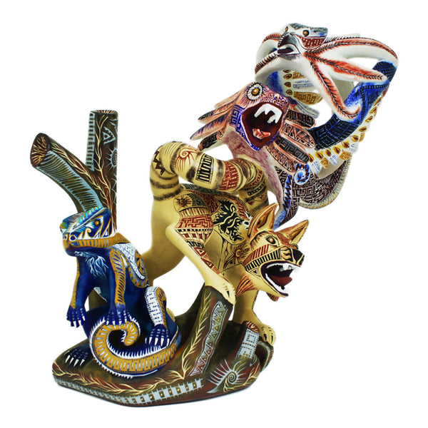 Magdaleno Fabian: One-Piece Spectacular Animals Sculpture