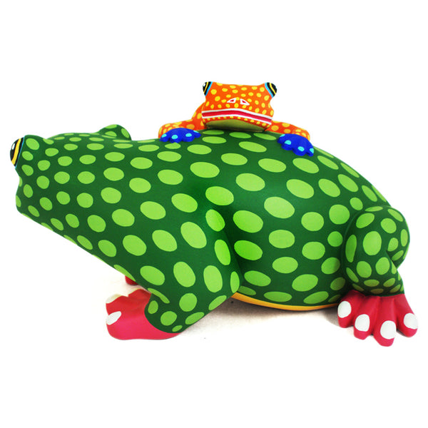 Luis Pablo: One Piece Mama & Baby Frogs