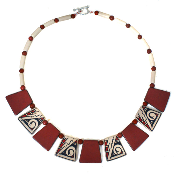 Delia Rojas: Mata Ortiz Jewelry Necklace