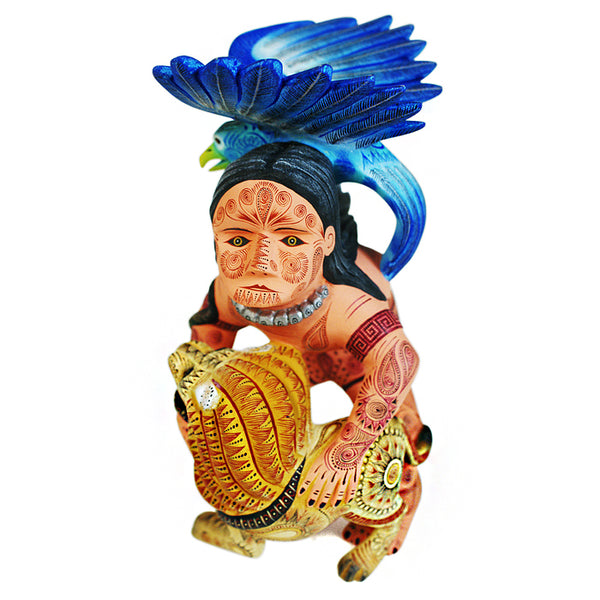 Magdaleno & Rocio Fabian: Aztec Warrior with Lion & Eagle