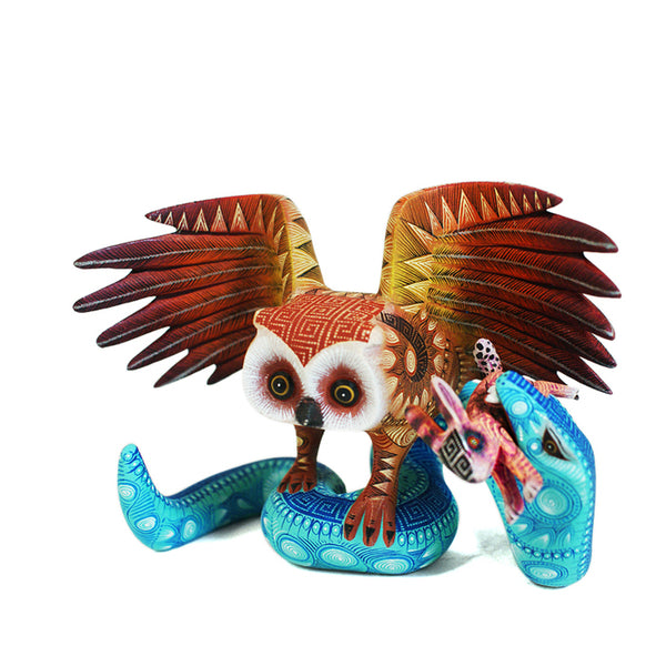 Rocio & Magdaleno Fabian: One-Piece Spectacular Owl & Snake