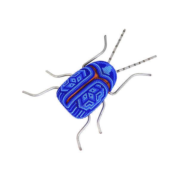 Huichol Blue Wood Beetle