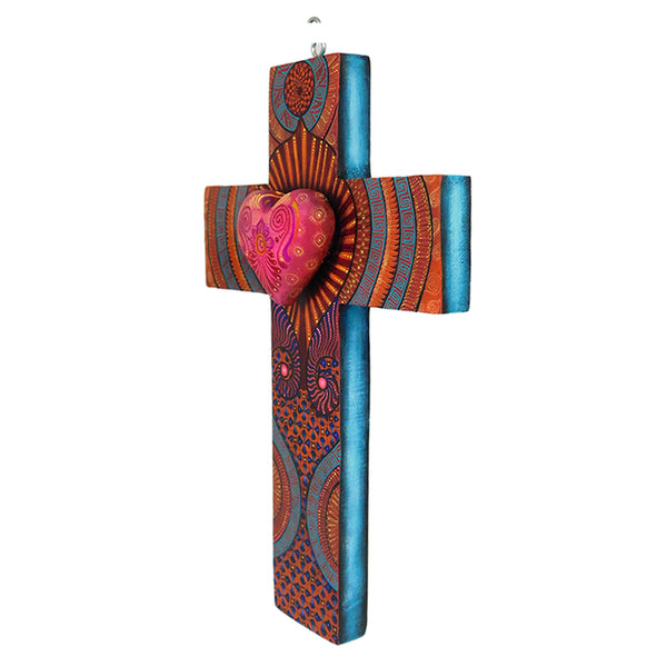 Salvador & Gabriela Guzman: Sacred Heart Cross