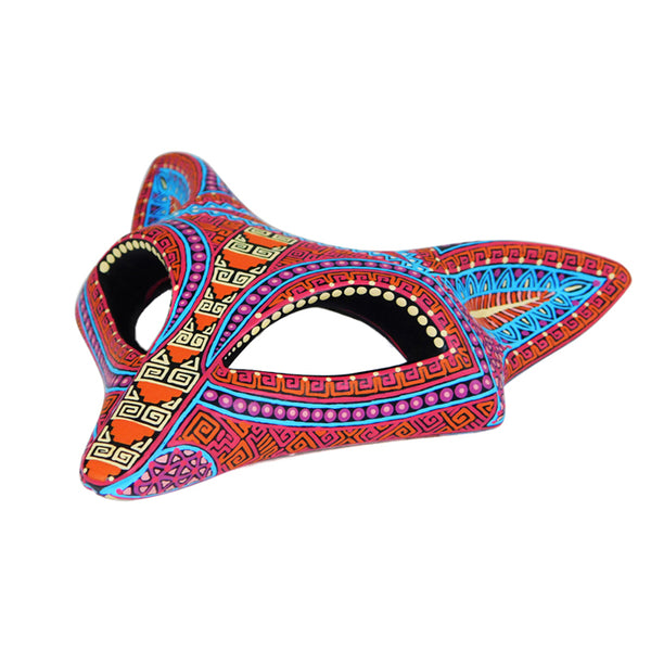 Anel Shunashi: Little Fox Mask Woodcarving