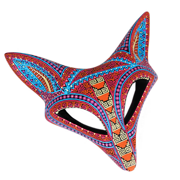 Anel Shunashi: Little Fox Mask Woodcarving