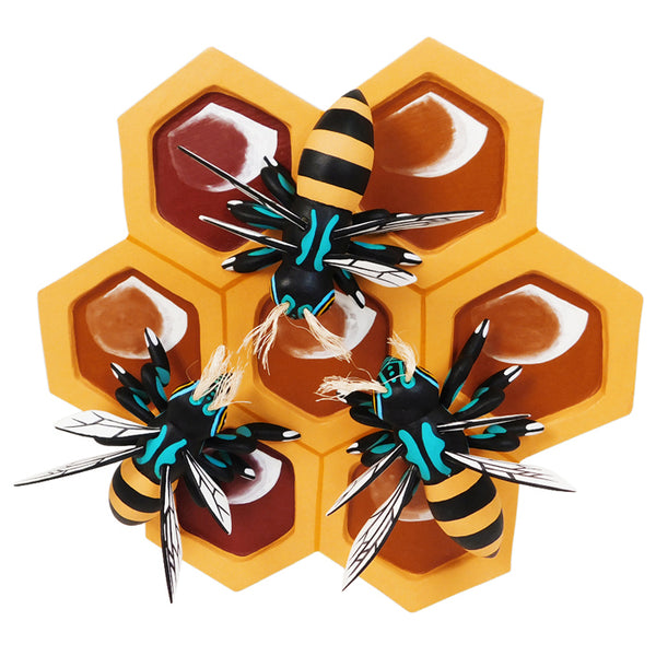 Luis Pablo: Wall Hanging Bees on Beehive