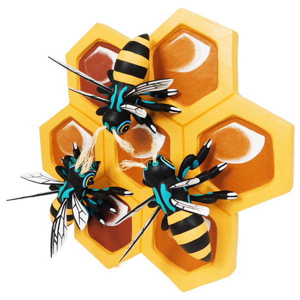 Luis Pablo: Wall Hanging Bees on Beehive