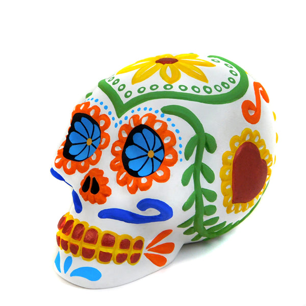 Oaxacan Woodcarving: Stunning Sugar Skull