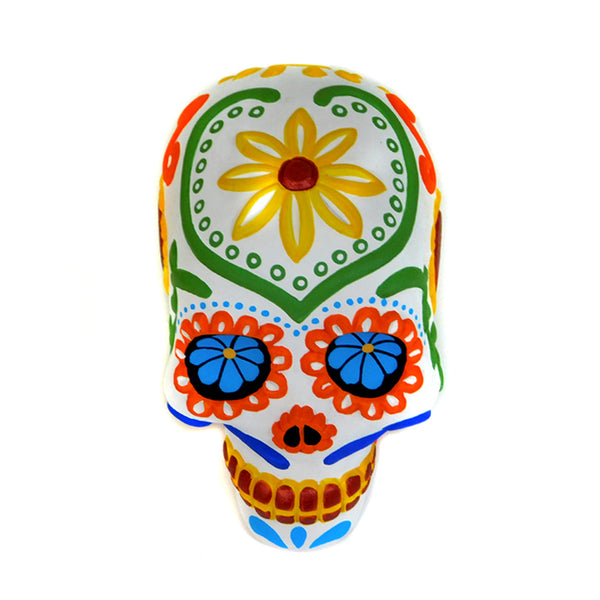 Oaxacan Woodcarving: Stunning Sugar Skull