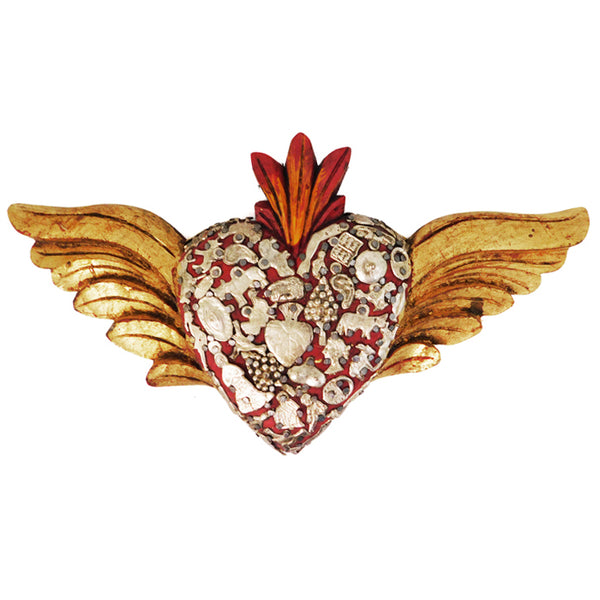 Milagros Winged Heart