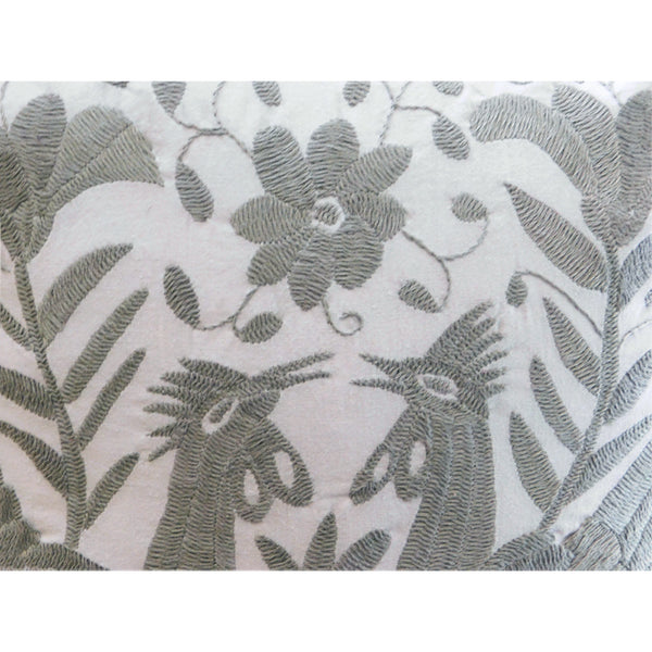 Hand Embroidered Cushion Tenango