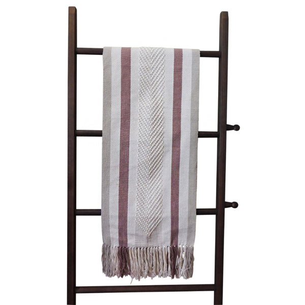 Beautiful Table or Bed Runner Brown Cream  Jalieza