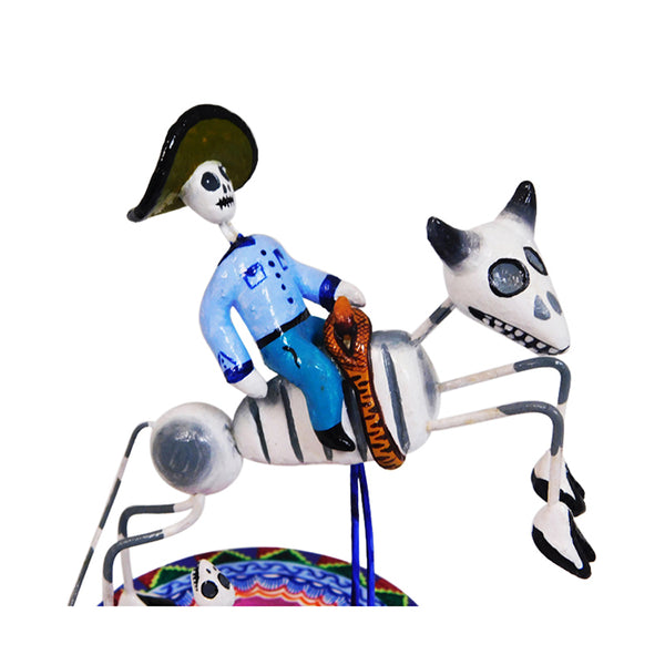 Jorge Mercado Castillo: Skeleton Horse Rider