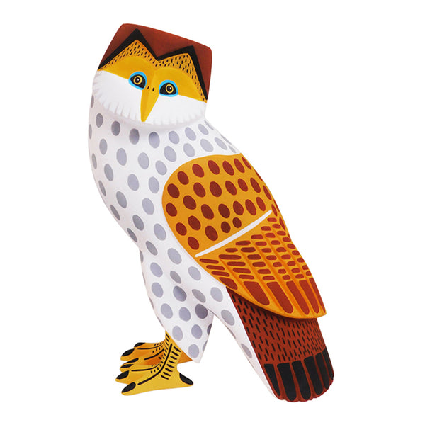 Oaxacan Woodcarving: Burrowing Owl