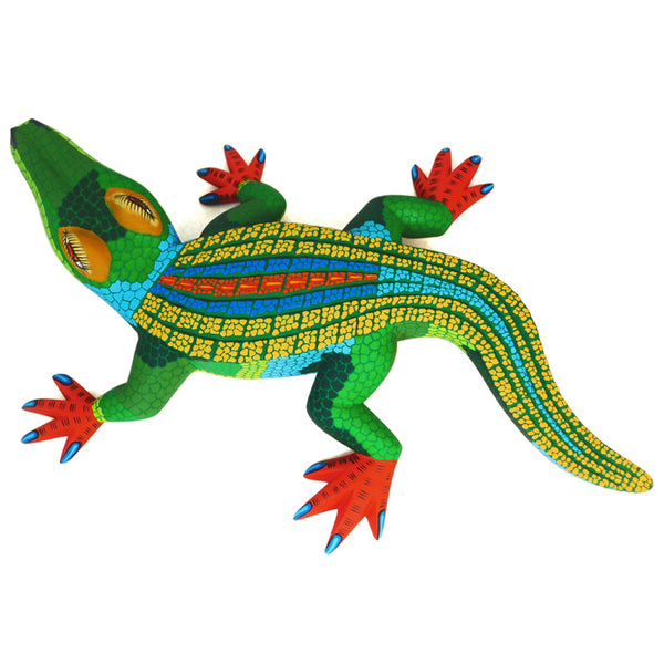 Damian Morales : Alligator Woodcarving
