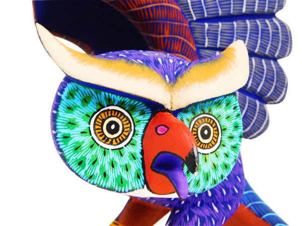 Damian Morales: Owl Sculpture Alebrije