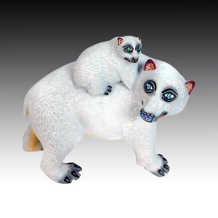 Eleazar Morales: One-Piece Polar Bear with Baby