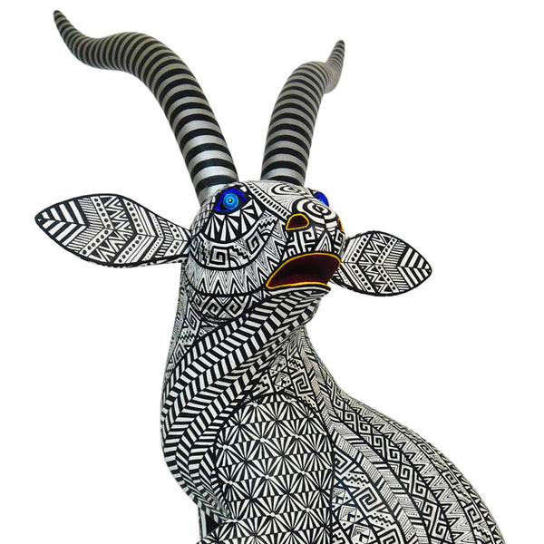 Emmanuel Ramirez: Majestic Thomson's Gazelle Woodcarving