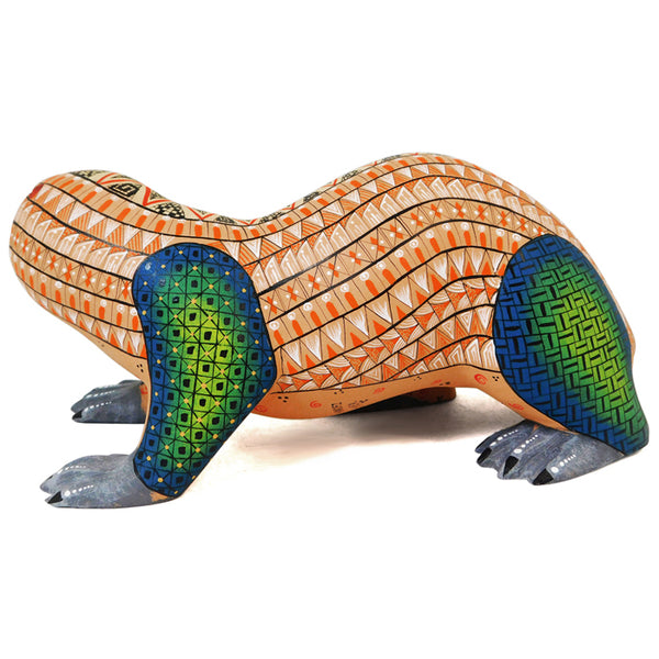 Gil Santiago: Platypus Woodcarving Alebrije