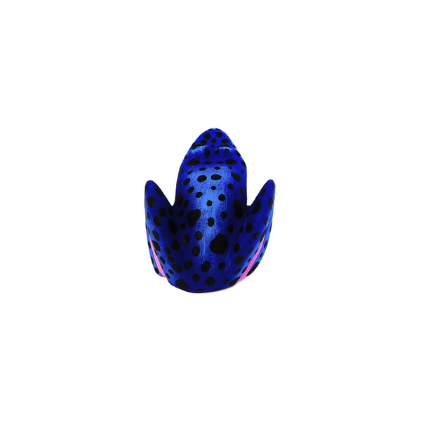 Hedilberto Olivera: Blue Good Luck Frog